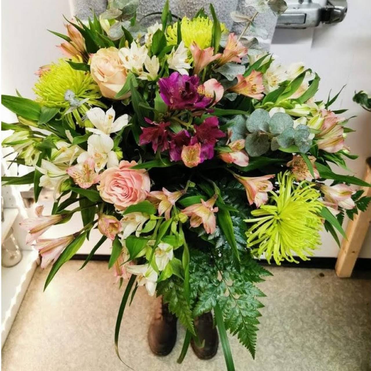 Bouquet de fleur romantique Maison Foliole