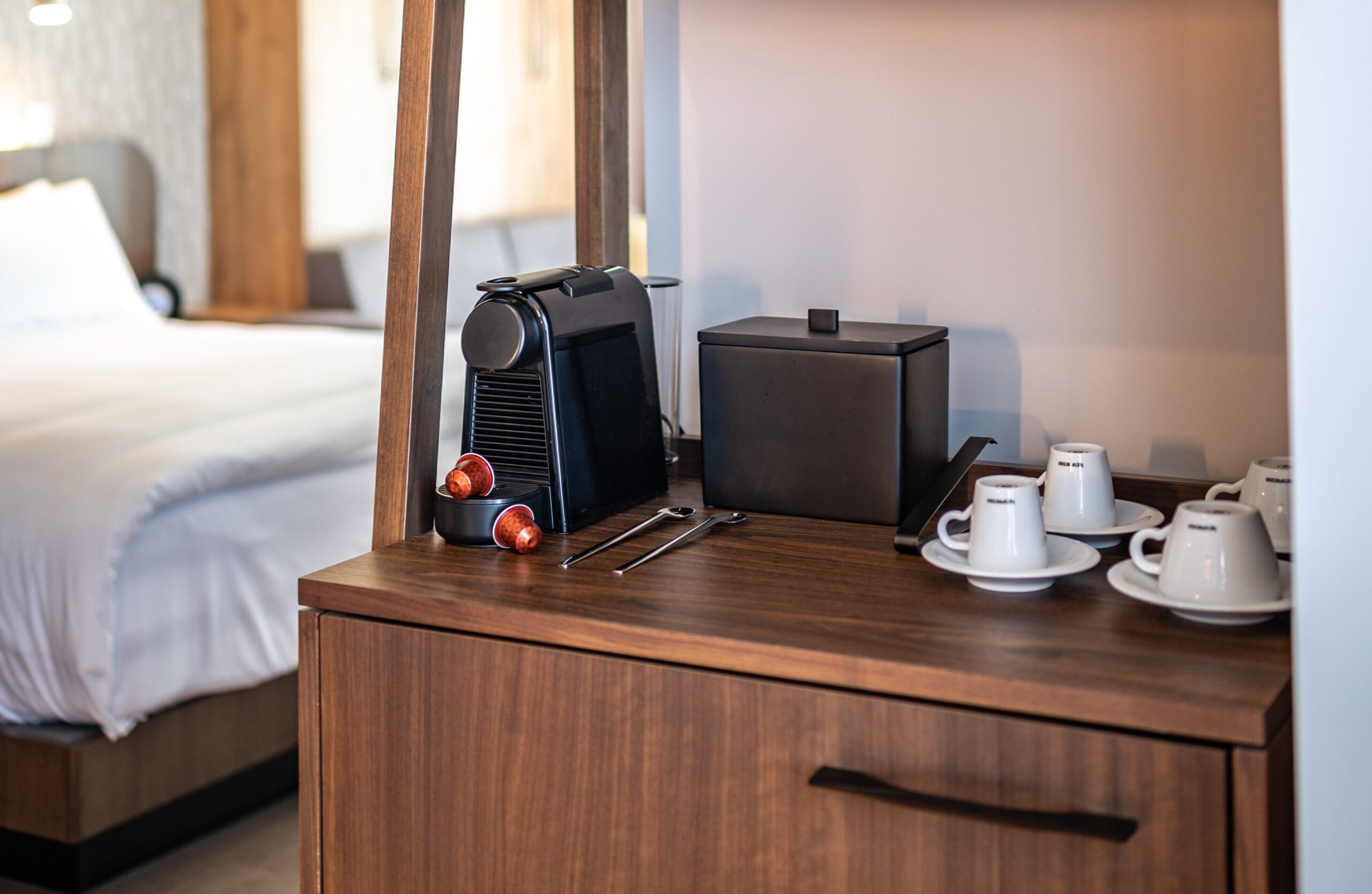 Nespresso Coffee Directly in Your Room