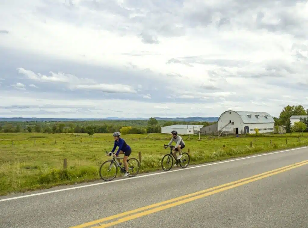 Balade à vélo dans le circuit Magog-Orford